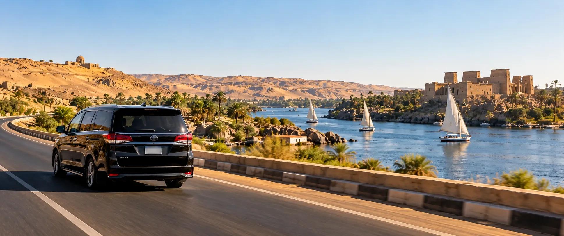 Luxor to Aswan Private Transfer
